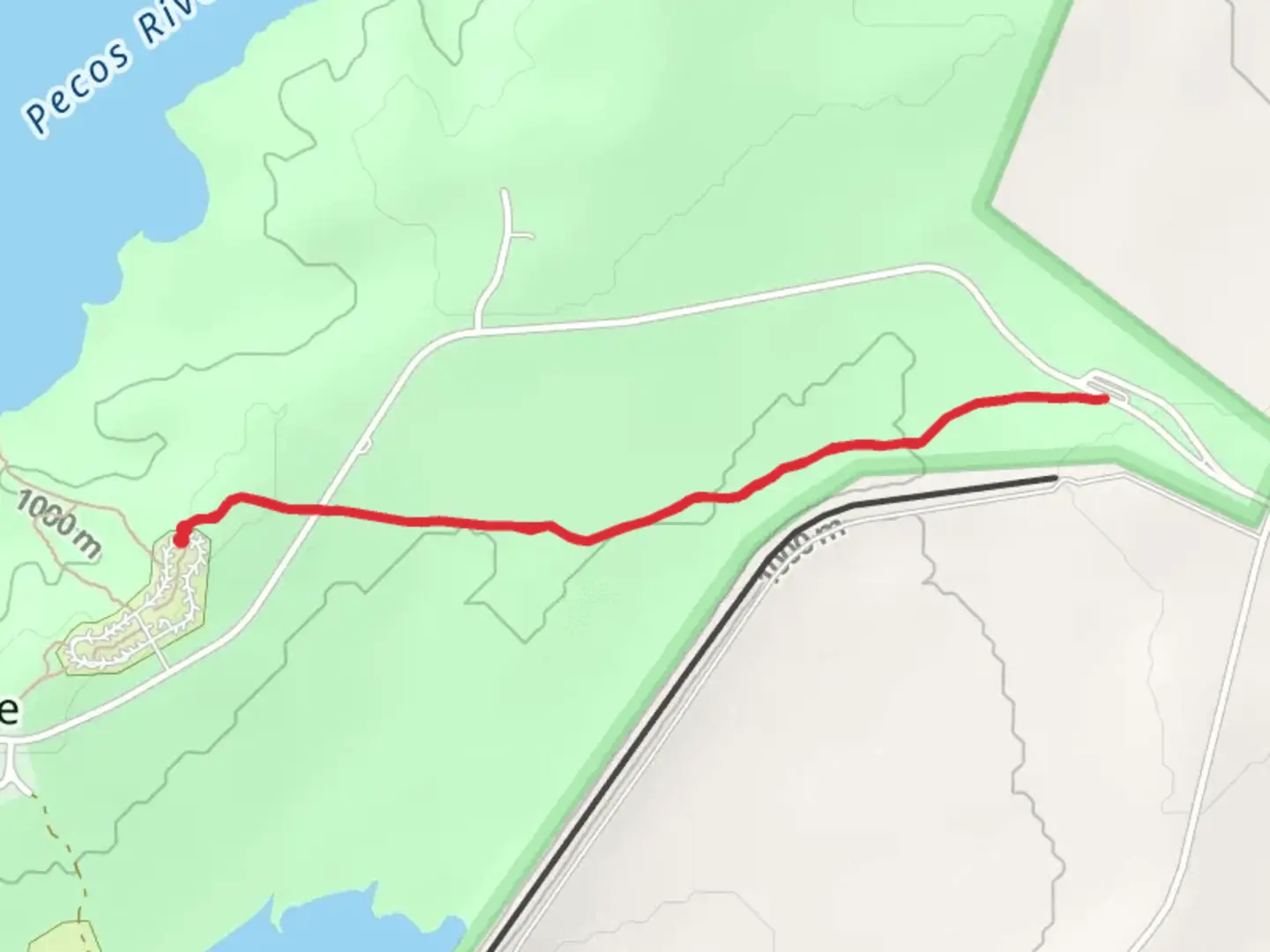 An image depicting the trail Brantley Lake State Park East Walk and its surrounding area.