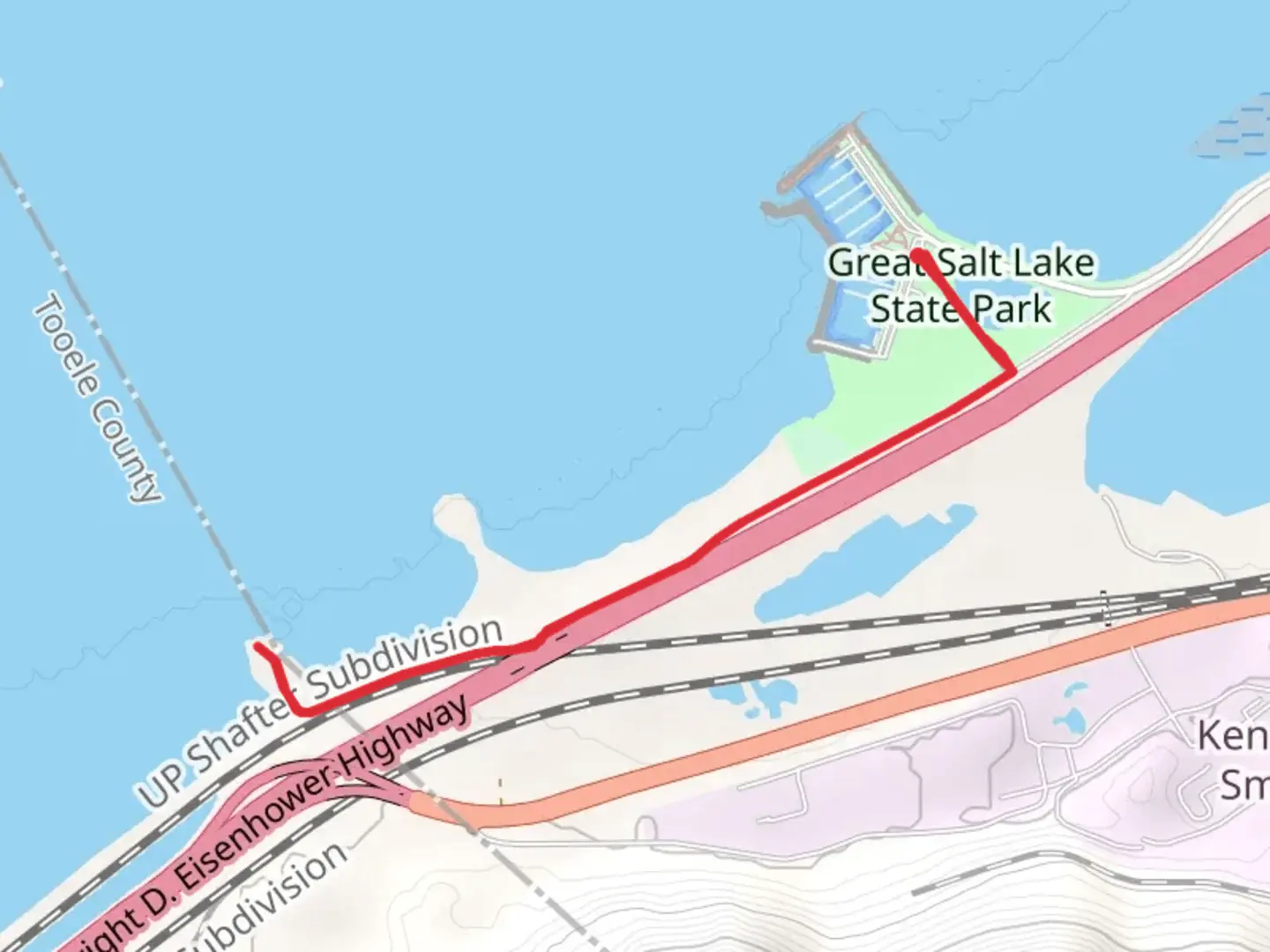 An image depicting the trail Black Rock and its surrounding area.