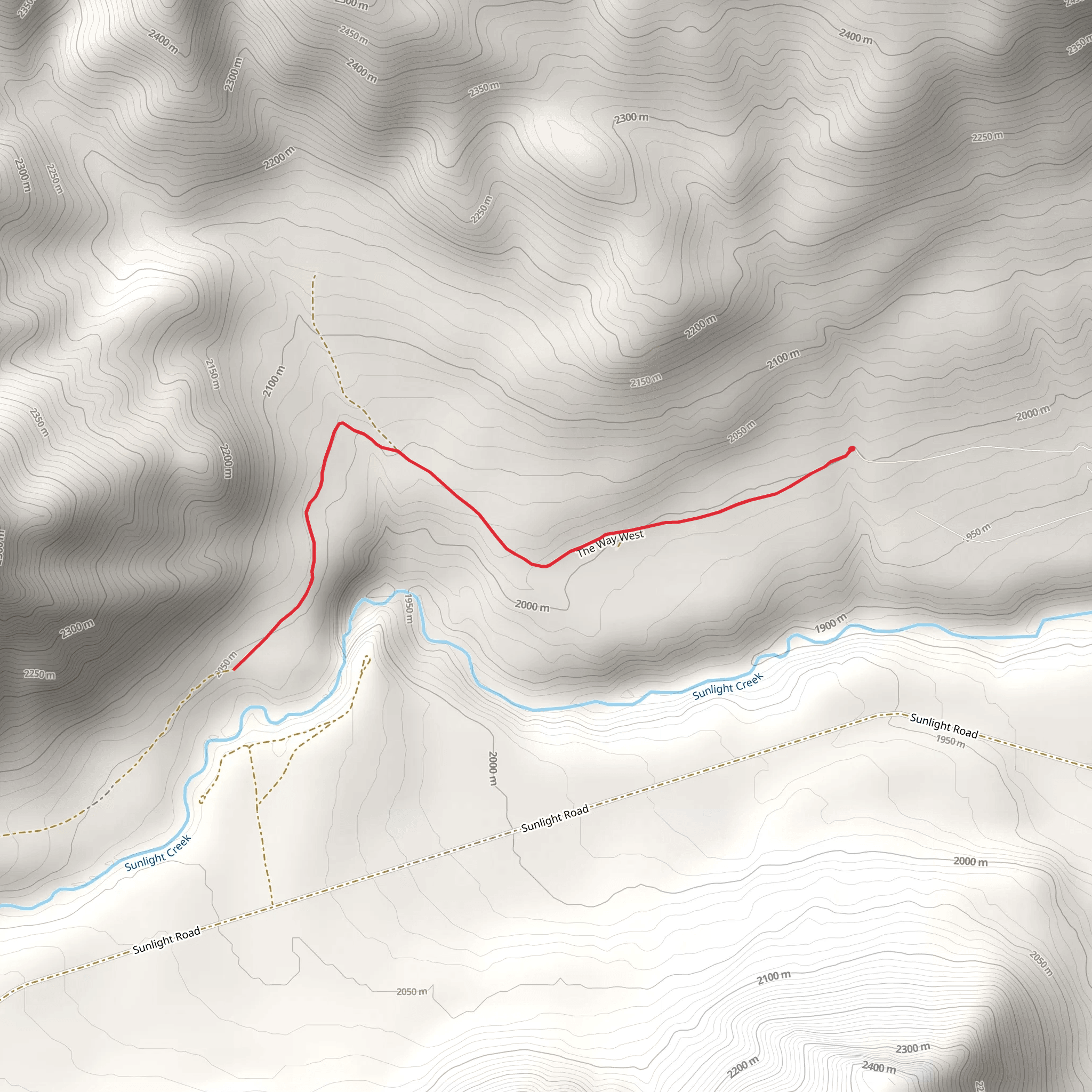 The Way West mobile static map