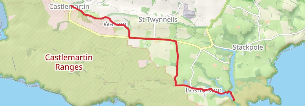 Wales Coast Path alt 6 Map