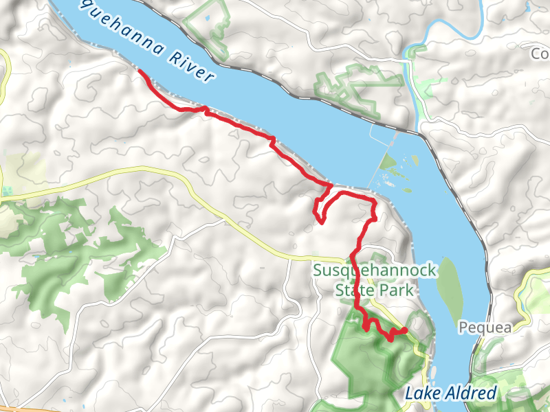 York Furnace to Bridgeville Trail via Mason-Dixon Trail