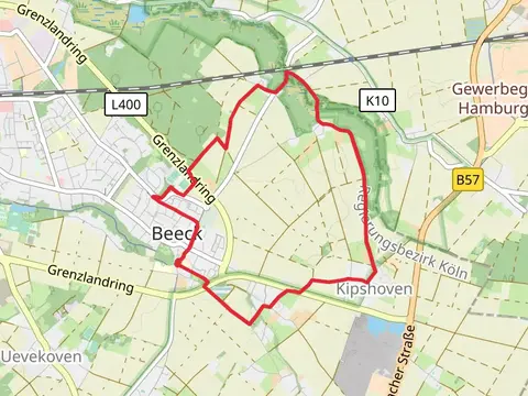 Moorshoven and Ellinghoven Loop via Beeck