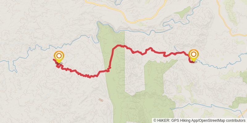 Gorrell Track stage 4 Map