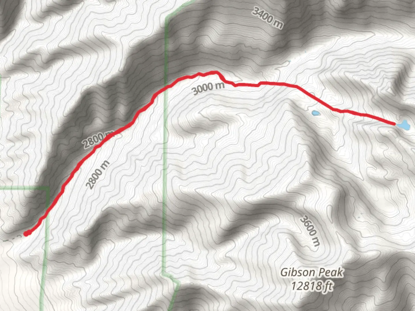 An image depicting the trail Elaine Trail and its surrounding area.