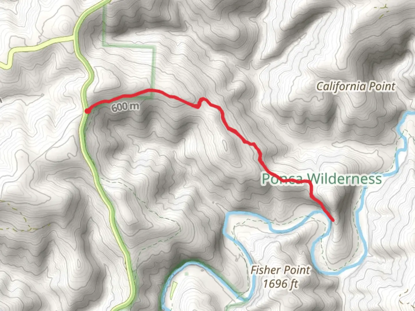 An image depicting the trail Centerpoint Trail and its surrounding area.