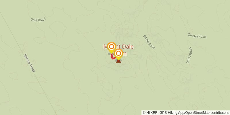 Bibbulmun Track spur 2 Map