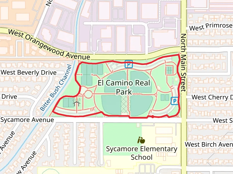 El Camino Real Park Loop