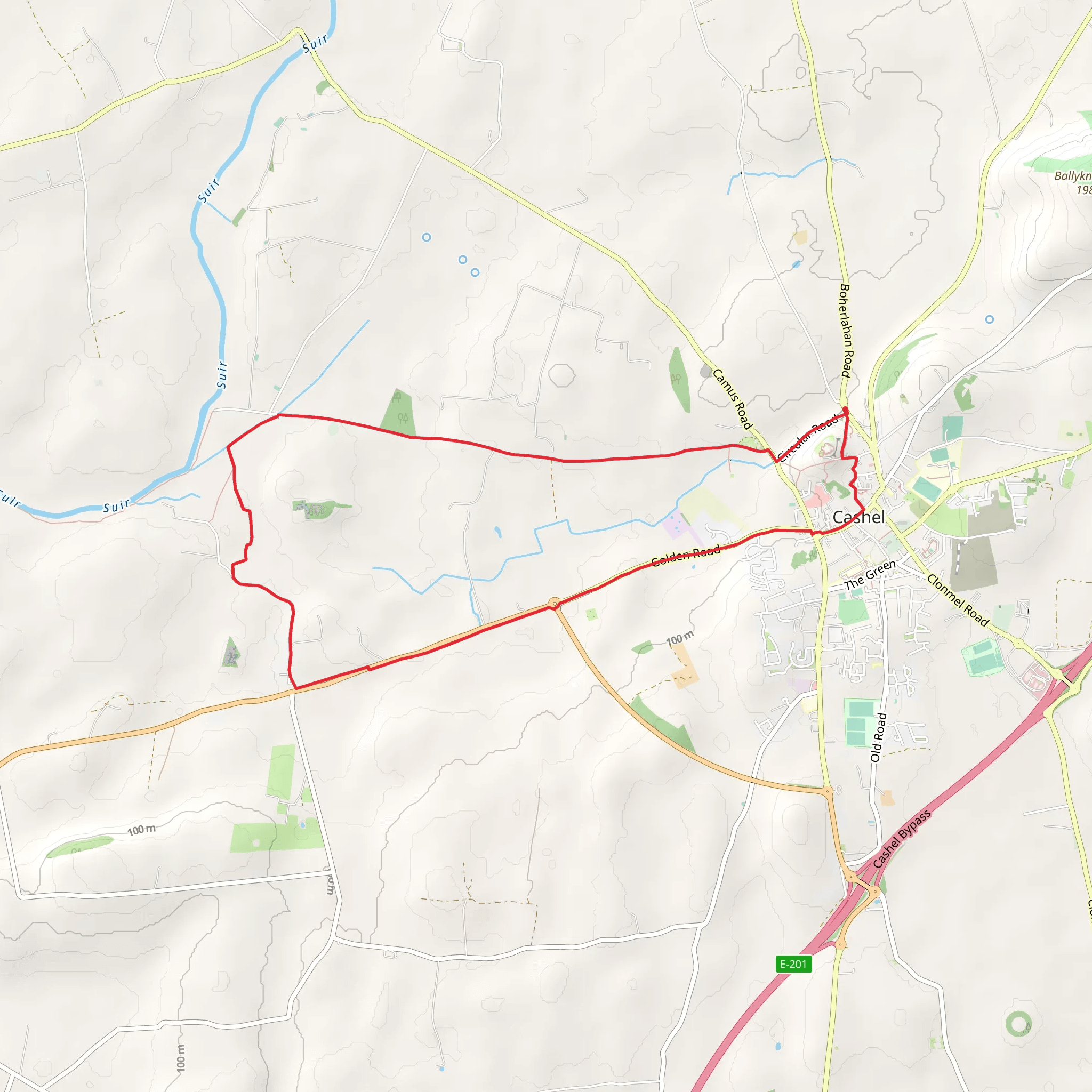 High Kings Loop mobile static map