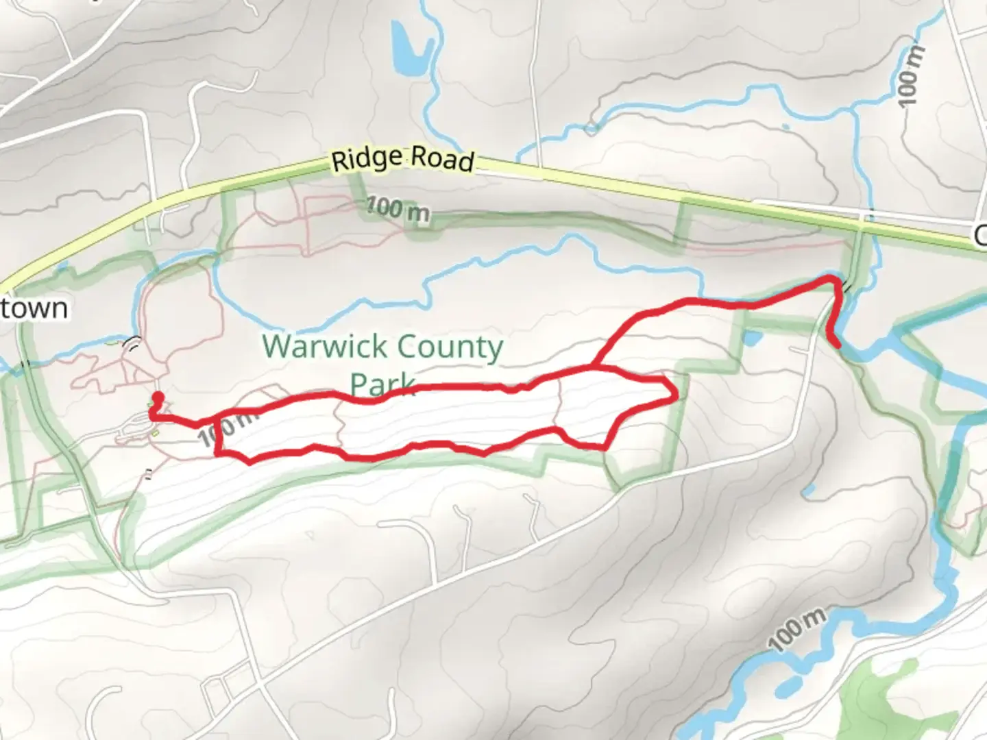 An image depicting the trail French Creek and Charcoal Trail Loop and its surrounding area.