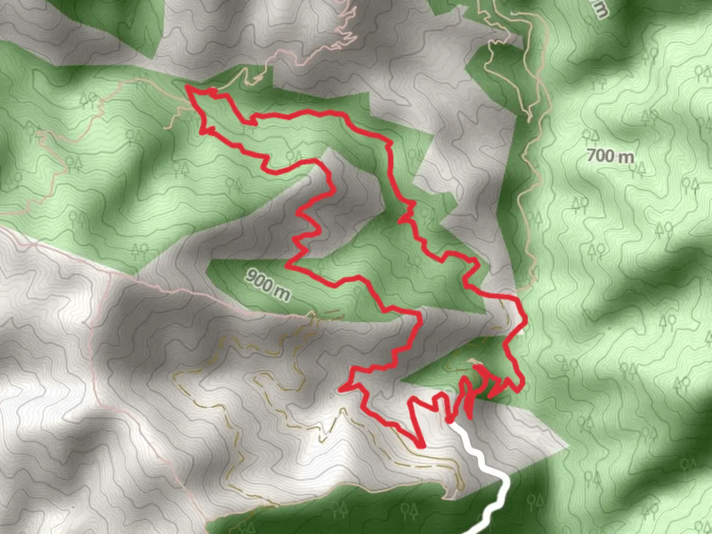 An image depicting the trail Upper and Lower Winter Creek Loop Trail and its surrounding area.