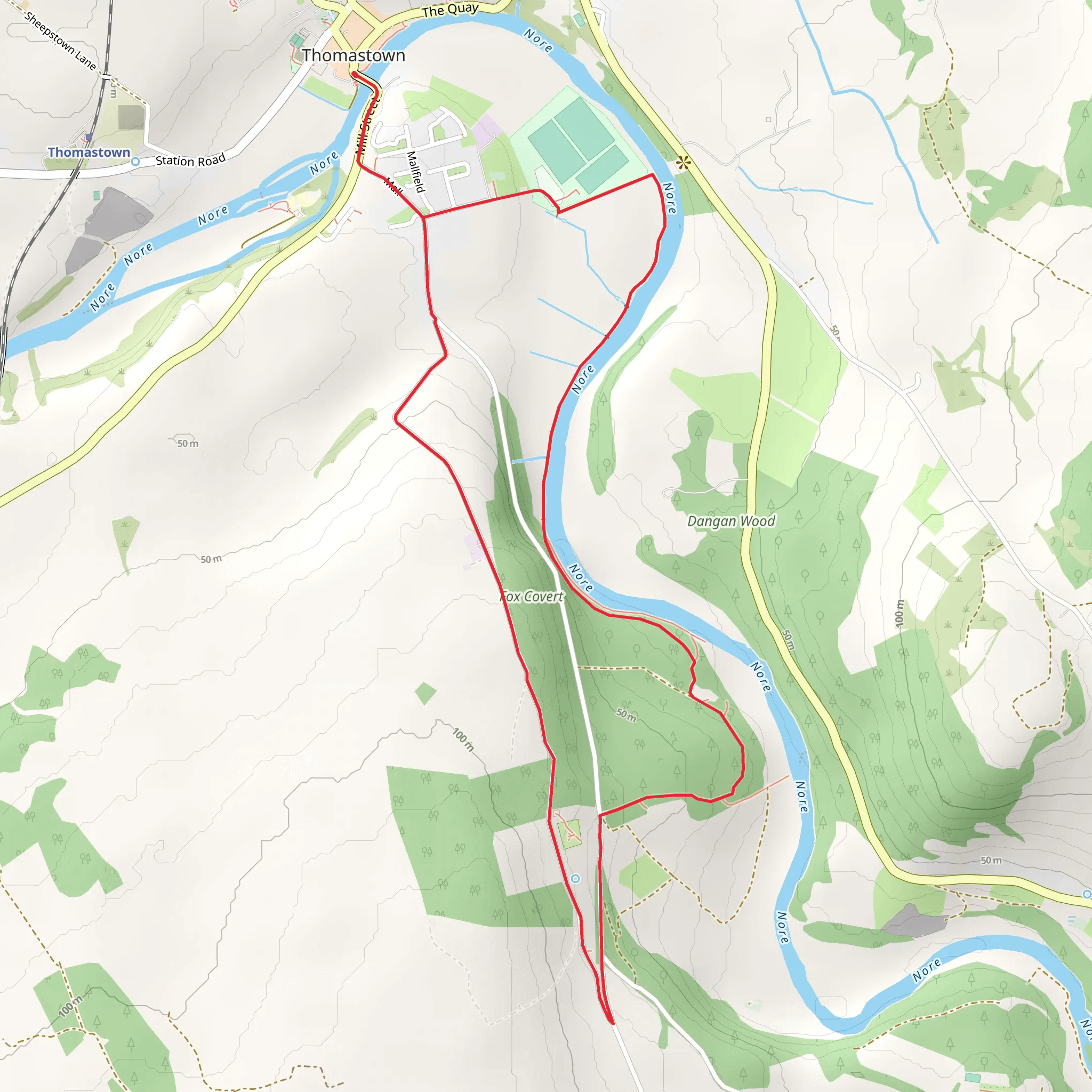 Grennan Loop mobile static map