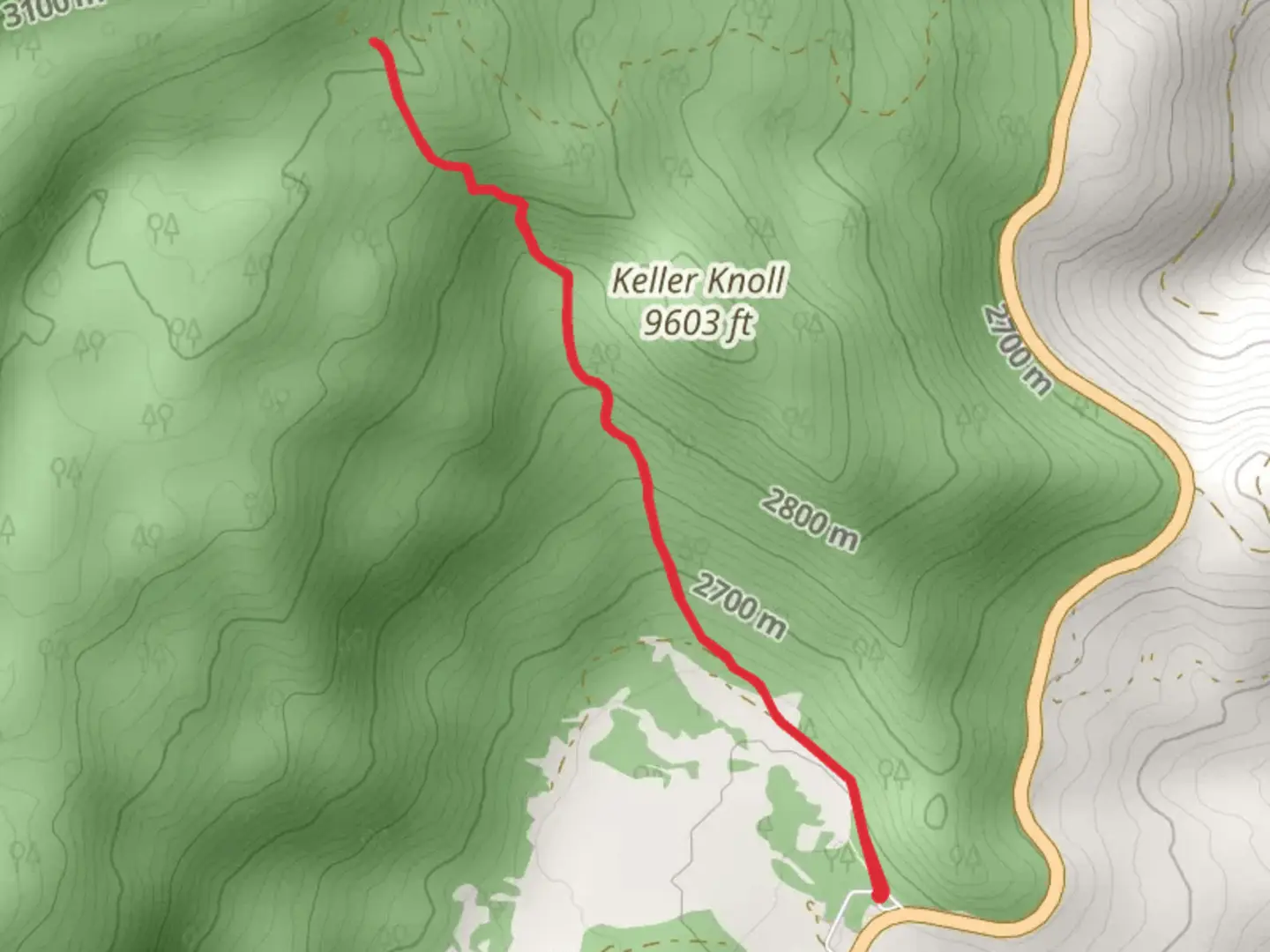 An image depicting the trail Wildcat Trail and its surrounding area.