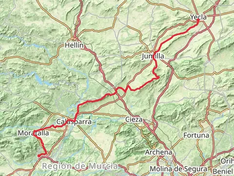 GR 251 Camino de la Cruz del Altiplano