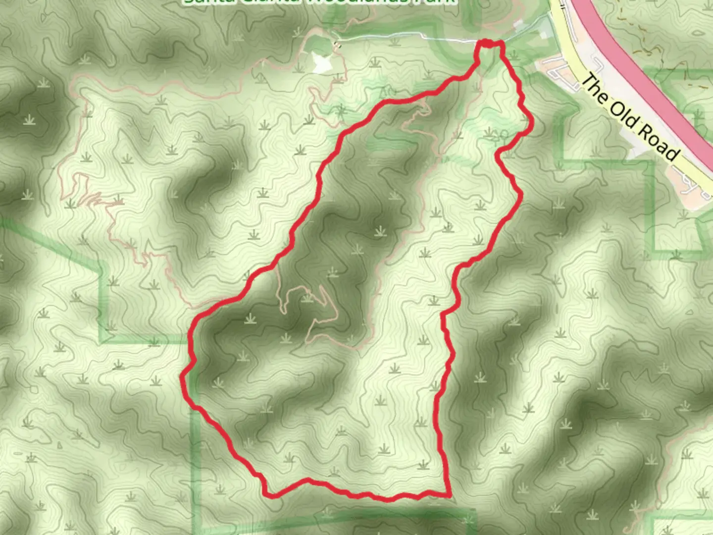 An image depicting the trail Wiley Canyon Loop and its surrounding area.