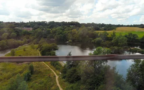 River Tame and Reddish Vale Viaduct