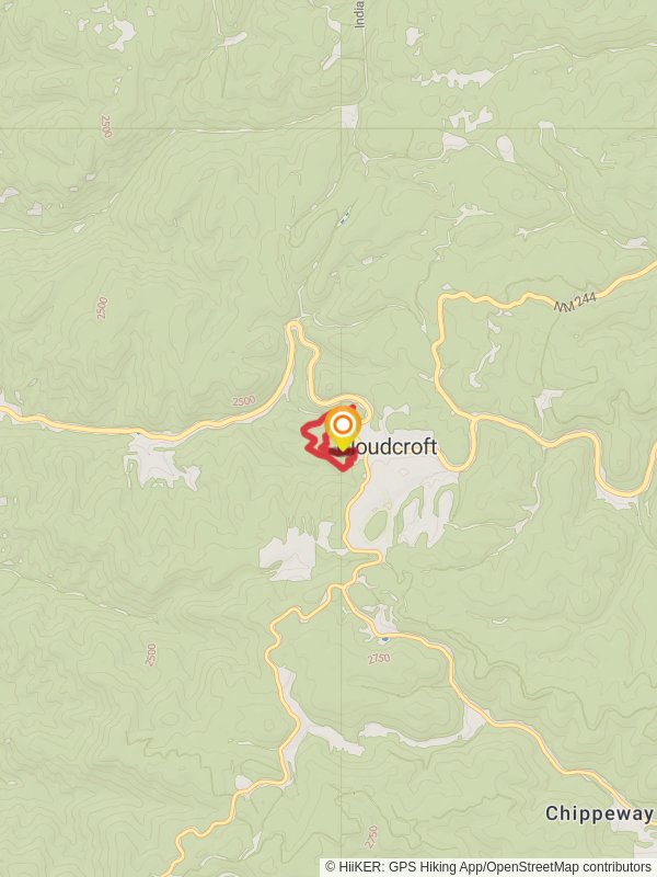 Old Cloudcroft Highway Loop Trail