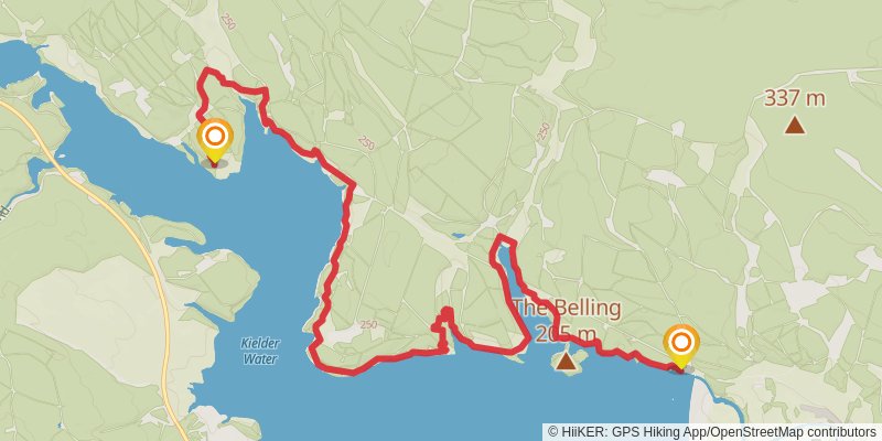 Lakeside Way stage 3 Map