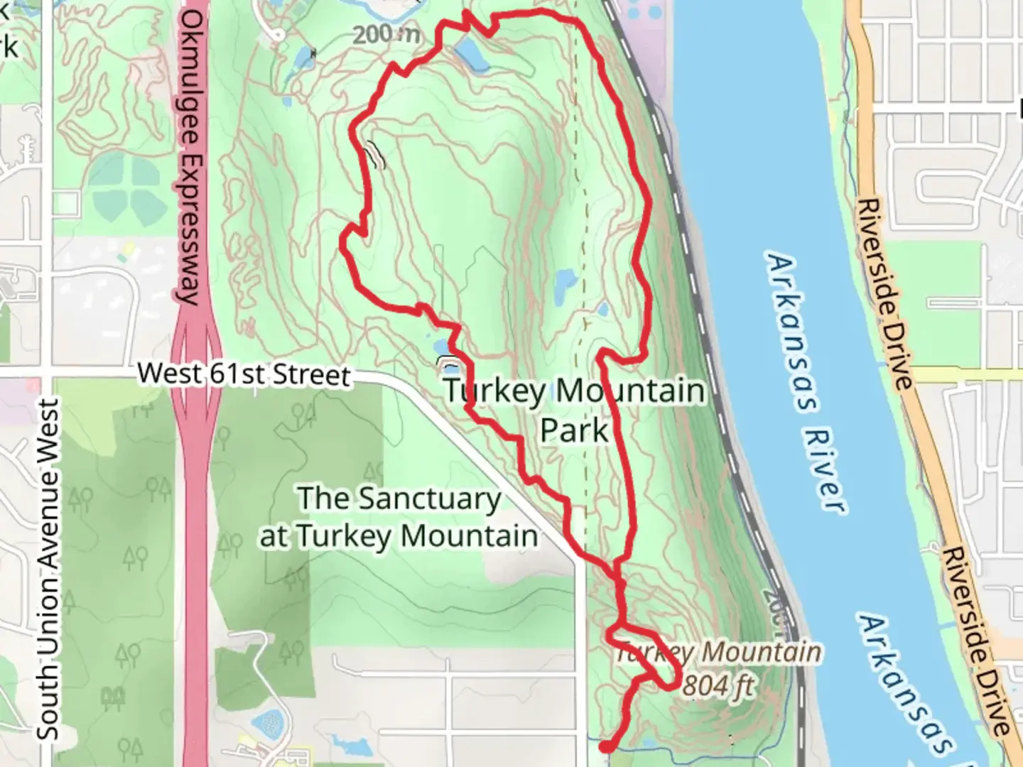 An image depicting the trail Red, Yellow, and Pepsi Lake Loop Trail and its surrounding area.