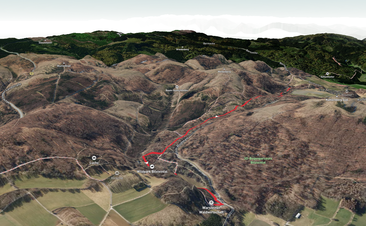 Dindeltor to Warsteiner Waldwirtschaft Walk