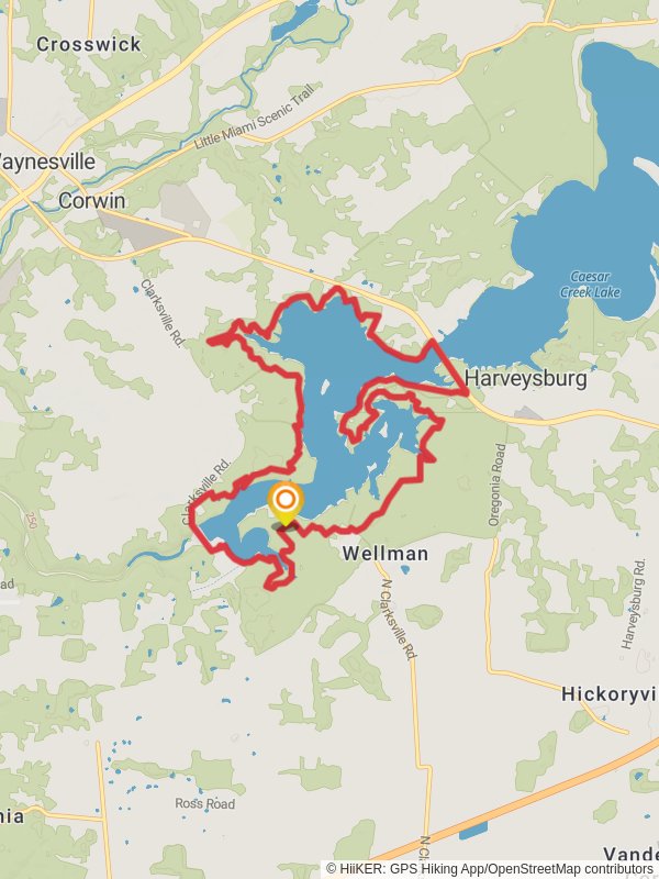 Caesar Creek Lake Loop - Short