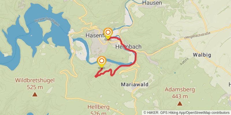 Wildnis-Trail stage 4 Map