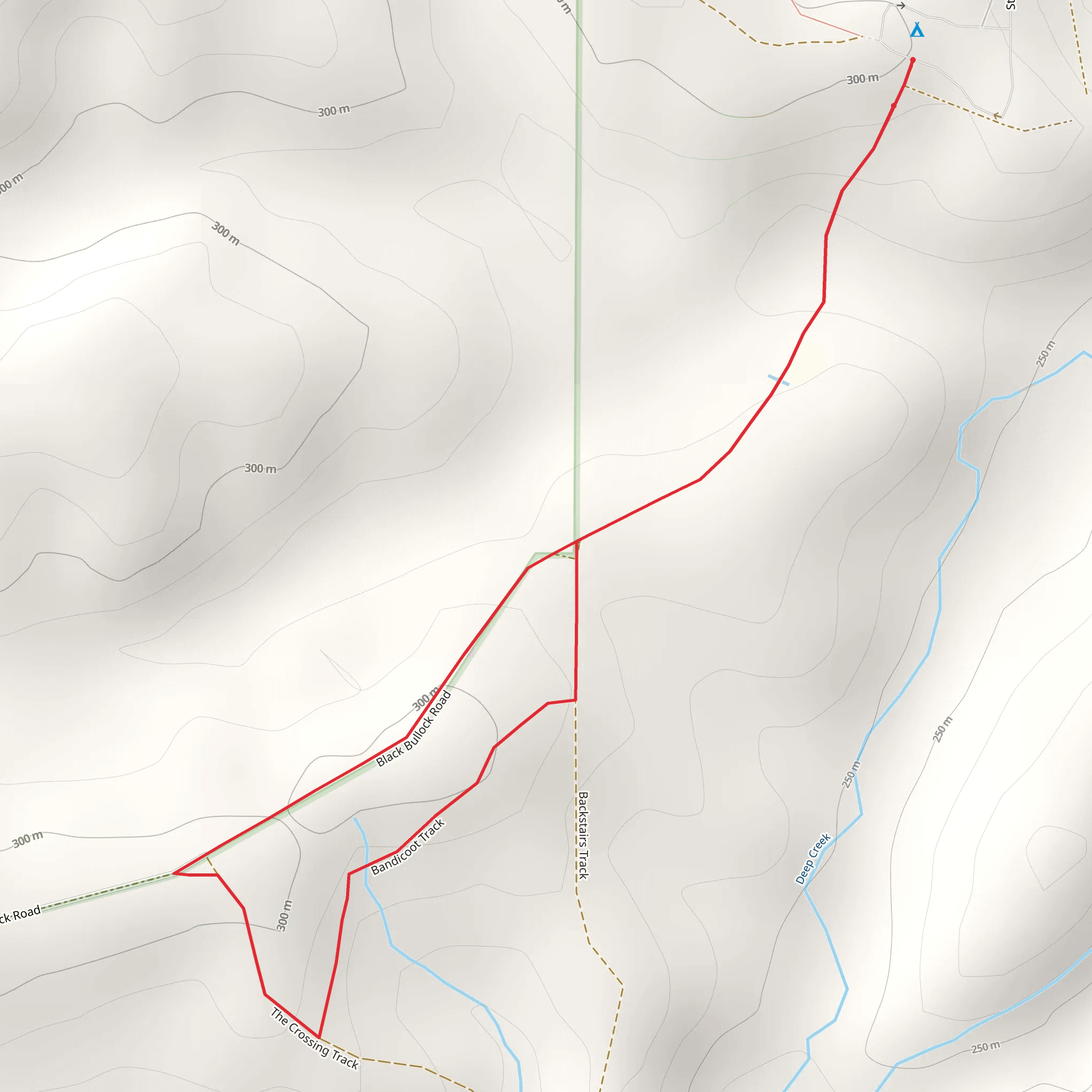 Spring Wildflower Walk mobile static map