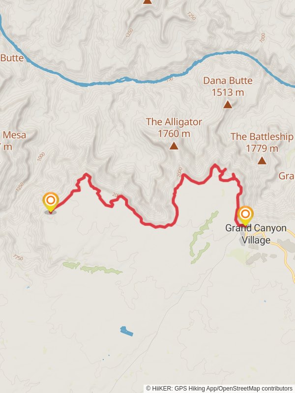 Maricopa Point, Powell Point and Rim Trail