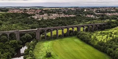 An image depicting the trail Walk from Parrots Corner Park to Northern Park in Doncaster and its surrounding area.
