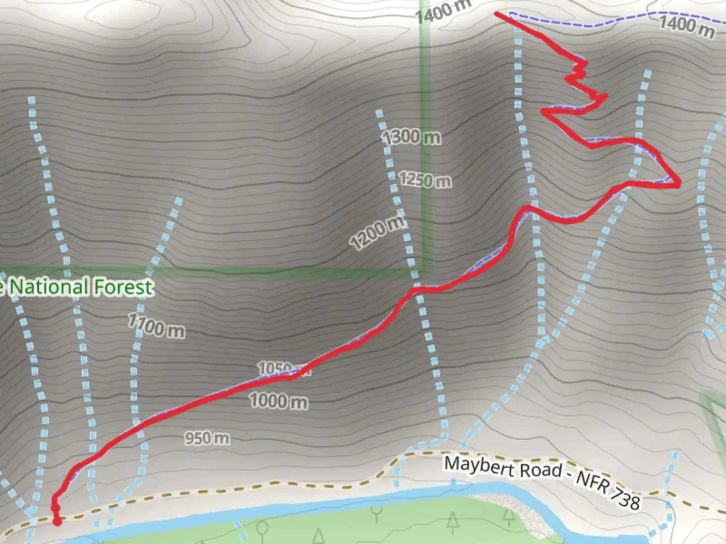 An image depicting the trail Doolittle Trail and its surrounding area.