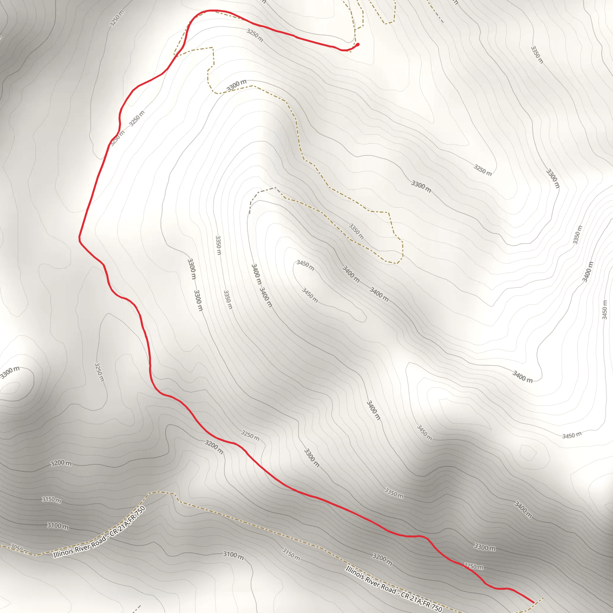 Jack Park Trail mobile static map