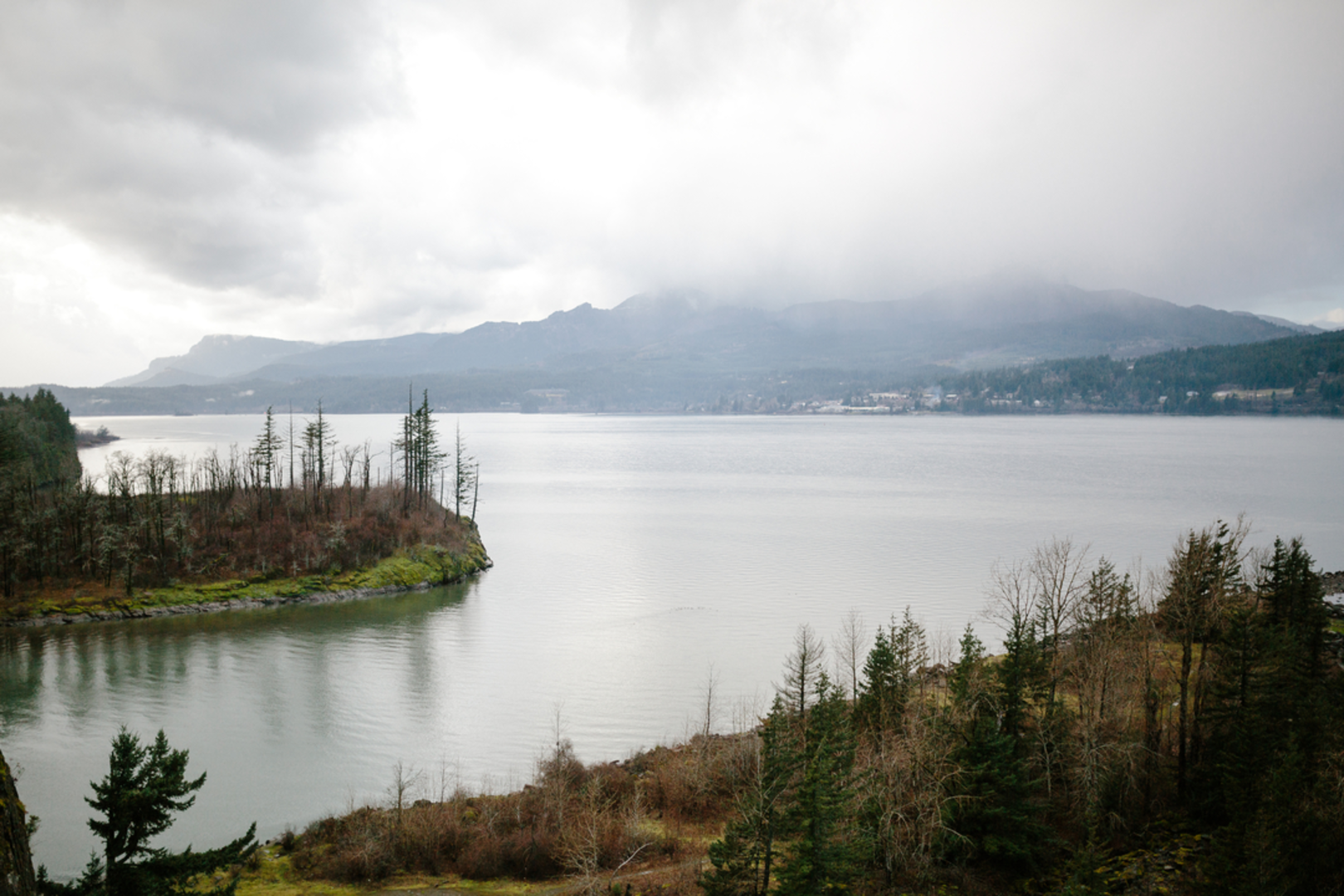 An image depicting the trail Herman Creek Trail and its surrounding area.