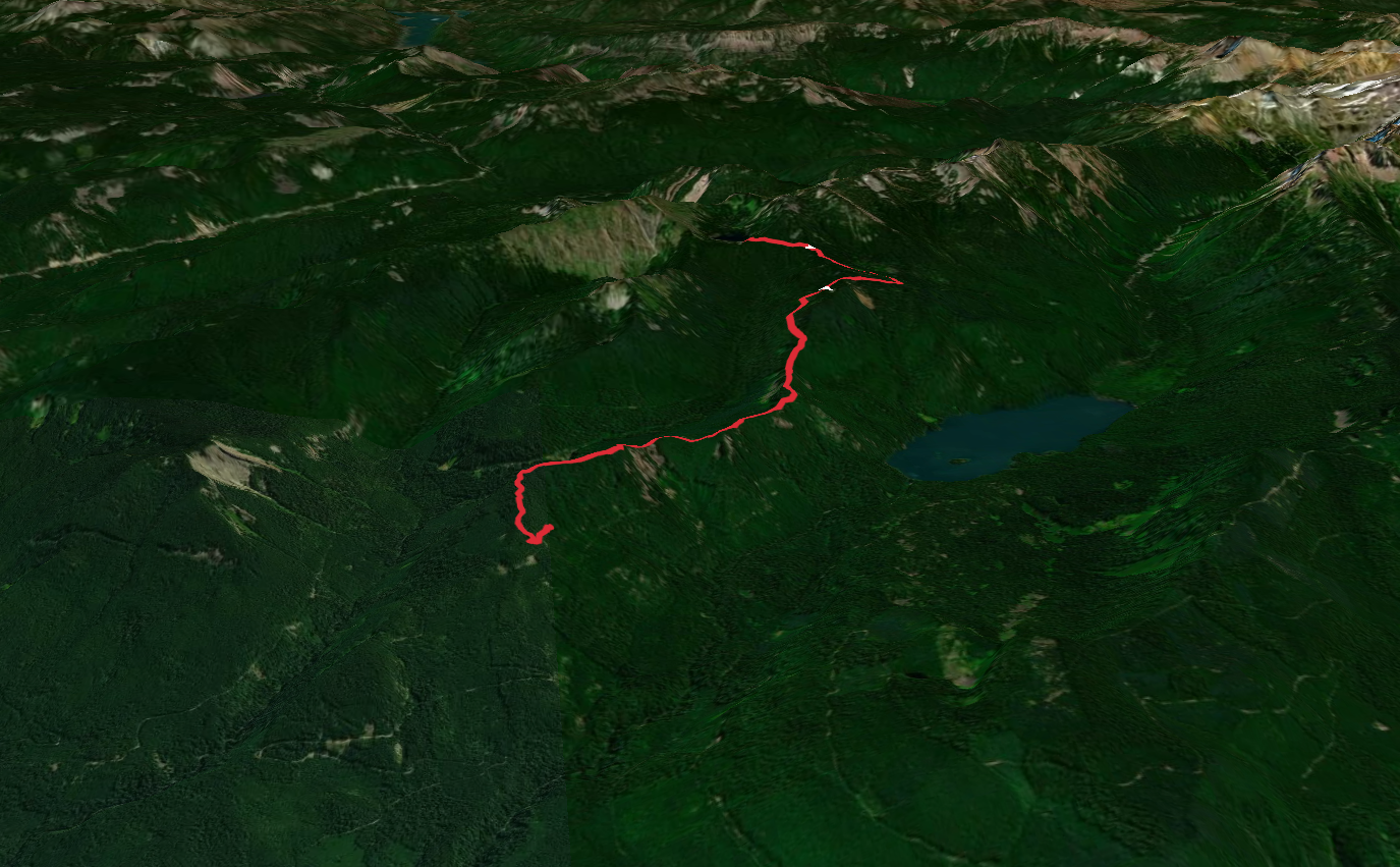 Three Peaks Trail to Lost Lake