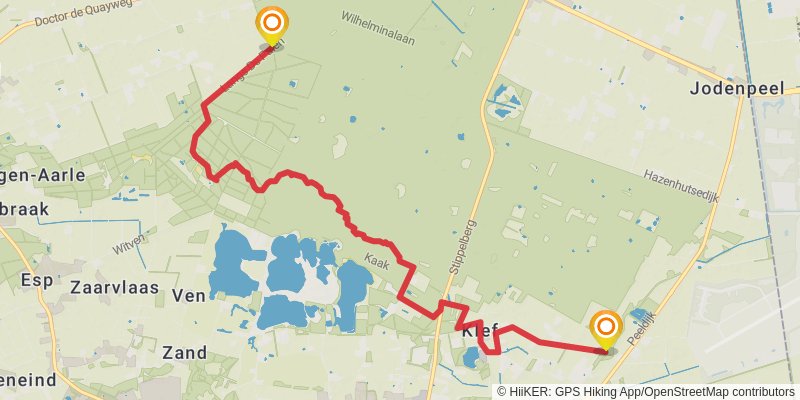 Hertogenpad alt 5 Map