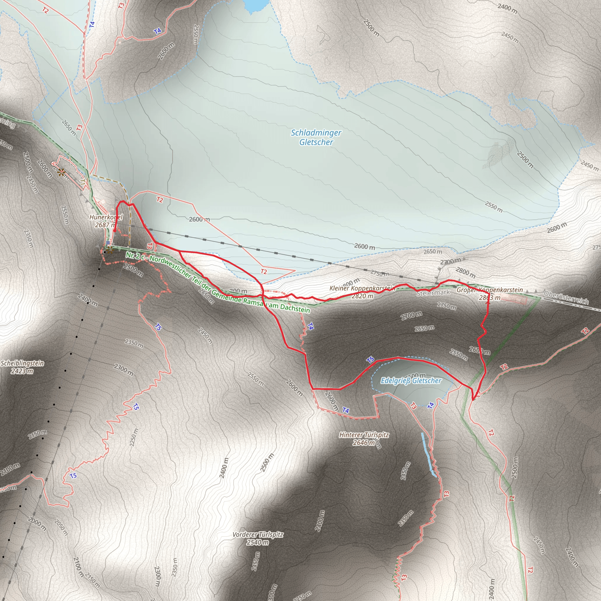 Via Ferrata Irg mobile static map