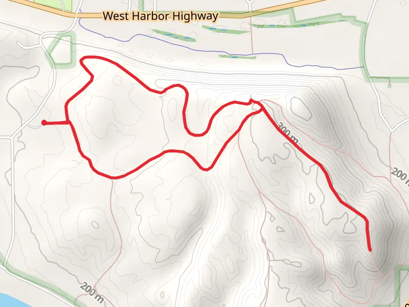 Alligator Hill Trail and Big Glen Lookout