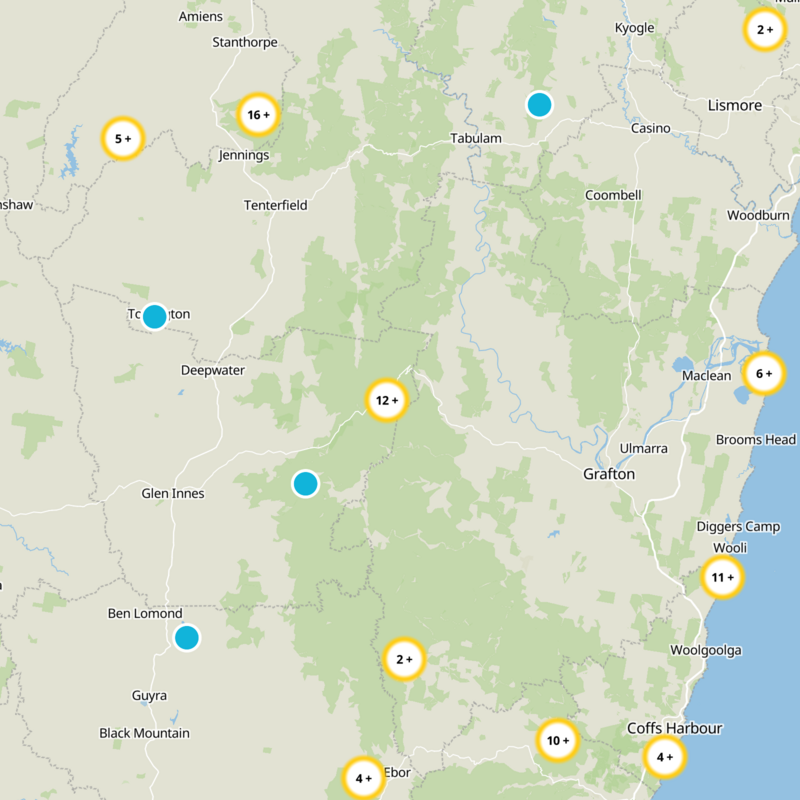 Glen Innes Severn Static Map