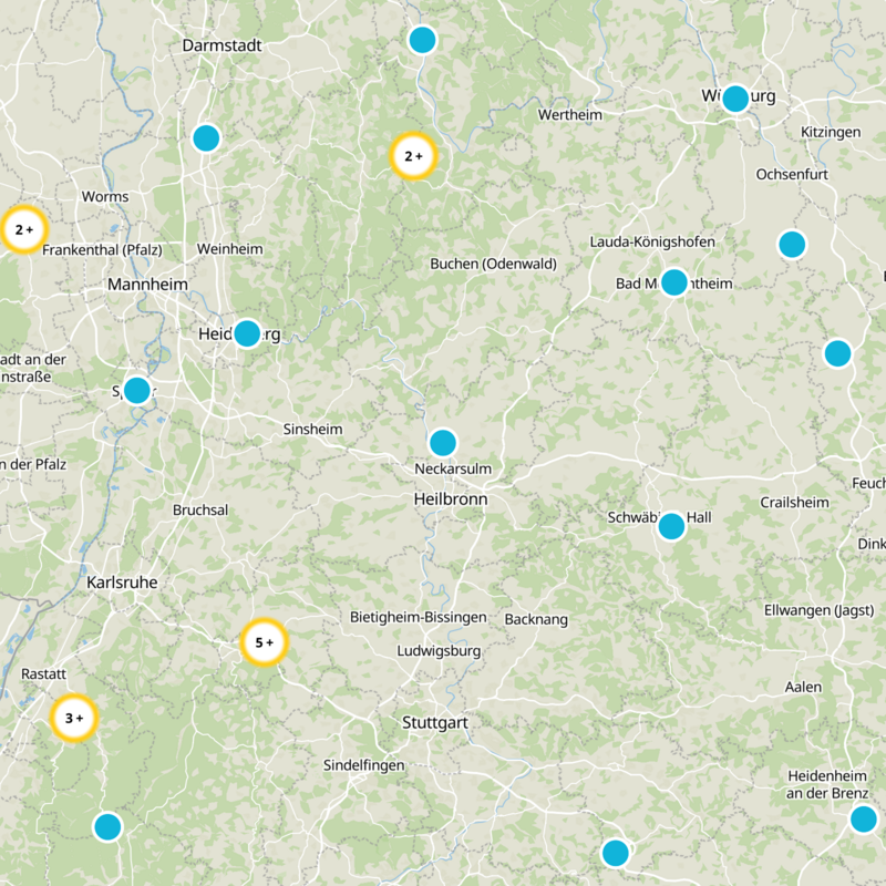 Verwaltungsgemeinschaft Bad Friedrichshall Static Map