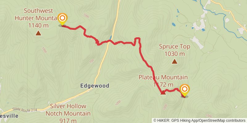 Devil's Path stage 2 Map