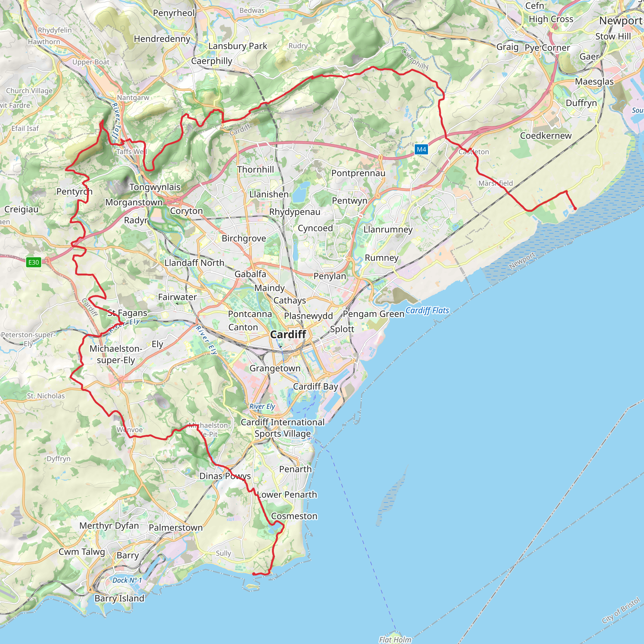 Capital Walk - Cardiff mobile static map