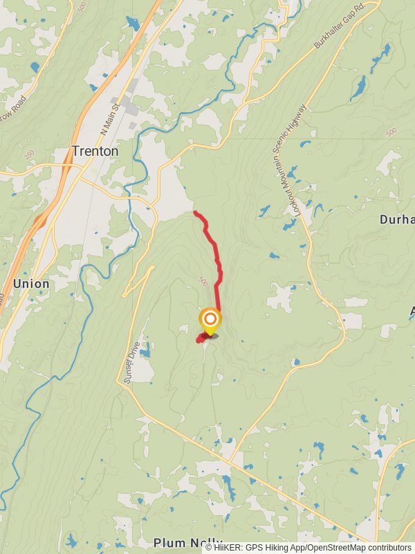 Sitton's Gulch Trail via West Rim Trail