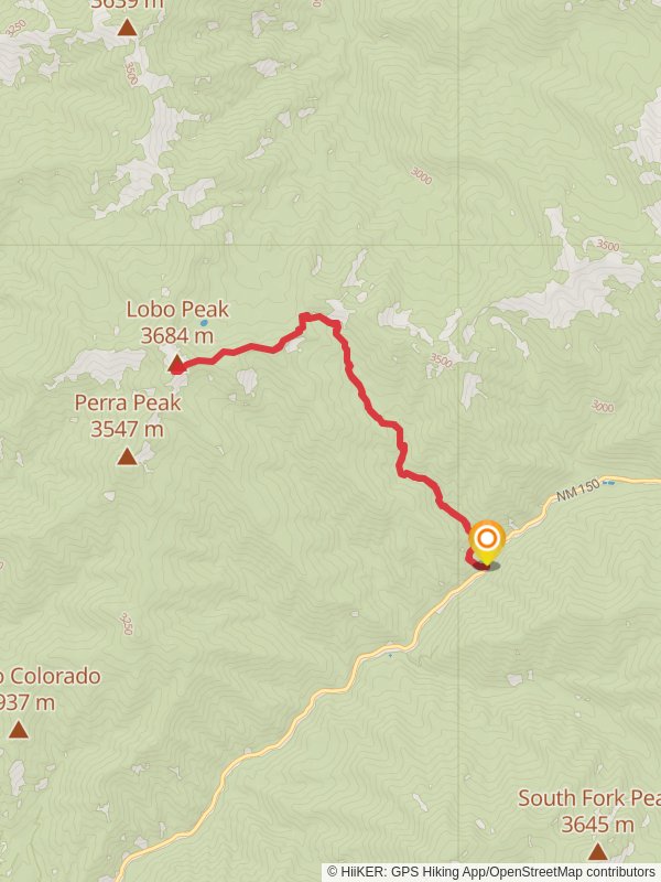 Lobo Peak and Italianos Canyon Trail