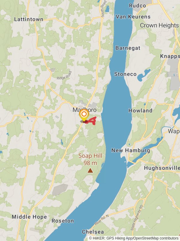 Lattintown Creek mobile static map