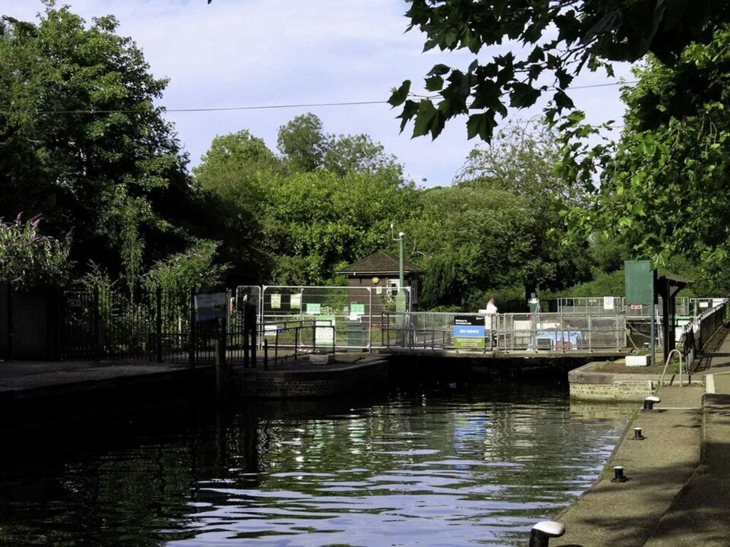 An image depicting the trail Reading Circular River Walk and its surrounding area.