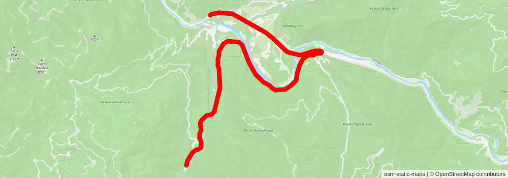 American Perimeter Trail - California Primary stage 4 Map