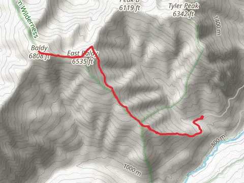 Baldy and East Baldy via Lower Maynard Burn Trail