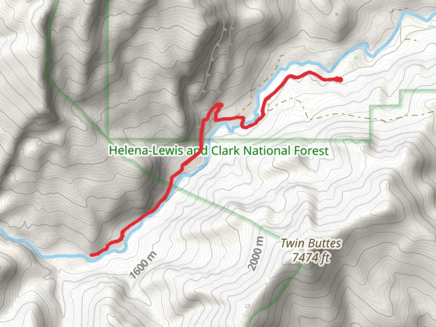 An image depicting the trail Dearborn Canyon Road Trail and its surrounding area.