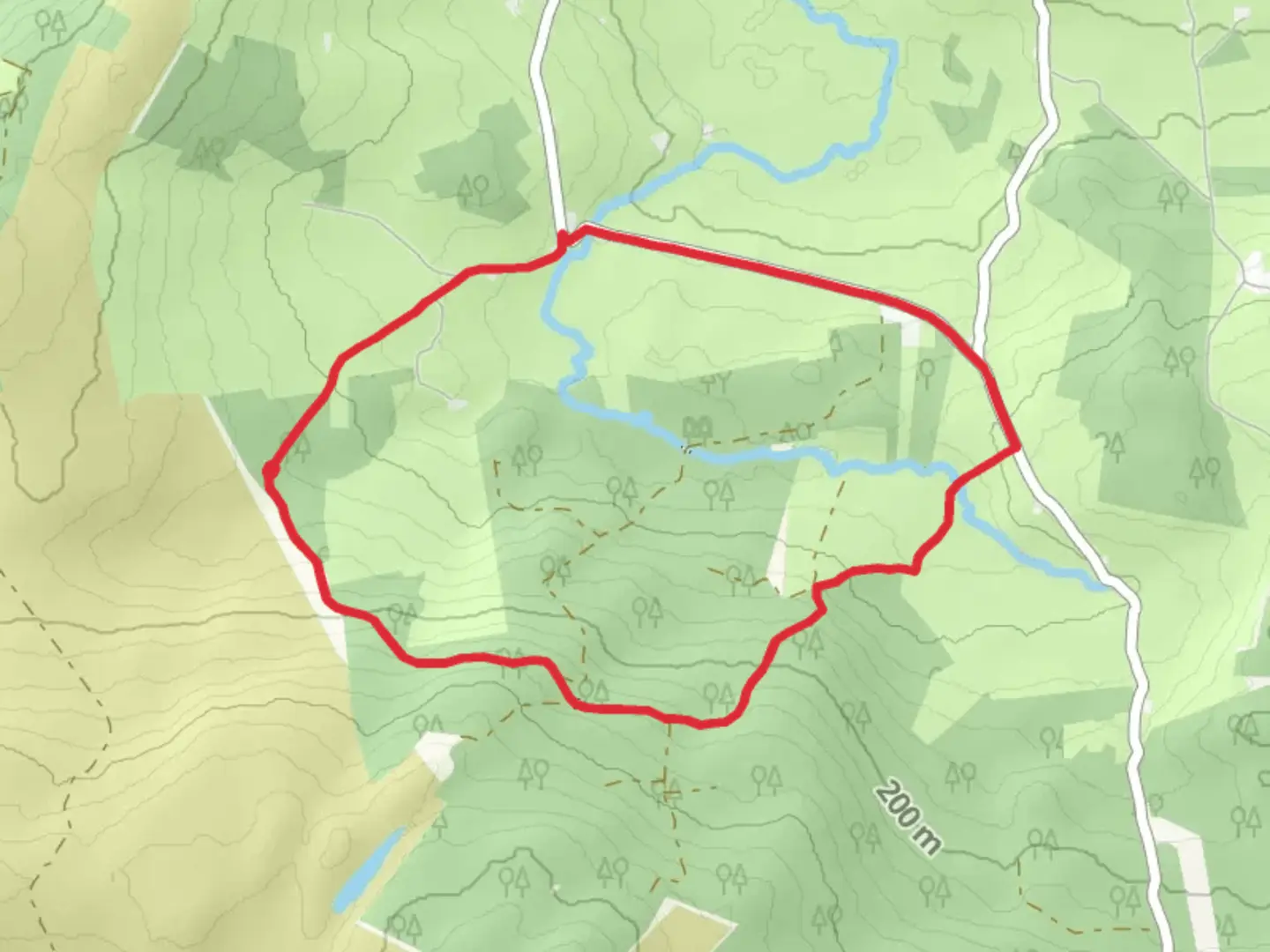 An image depicting the trail Slieve Aughty Trails - Sonnagh Old Loop and its surrounding area.