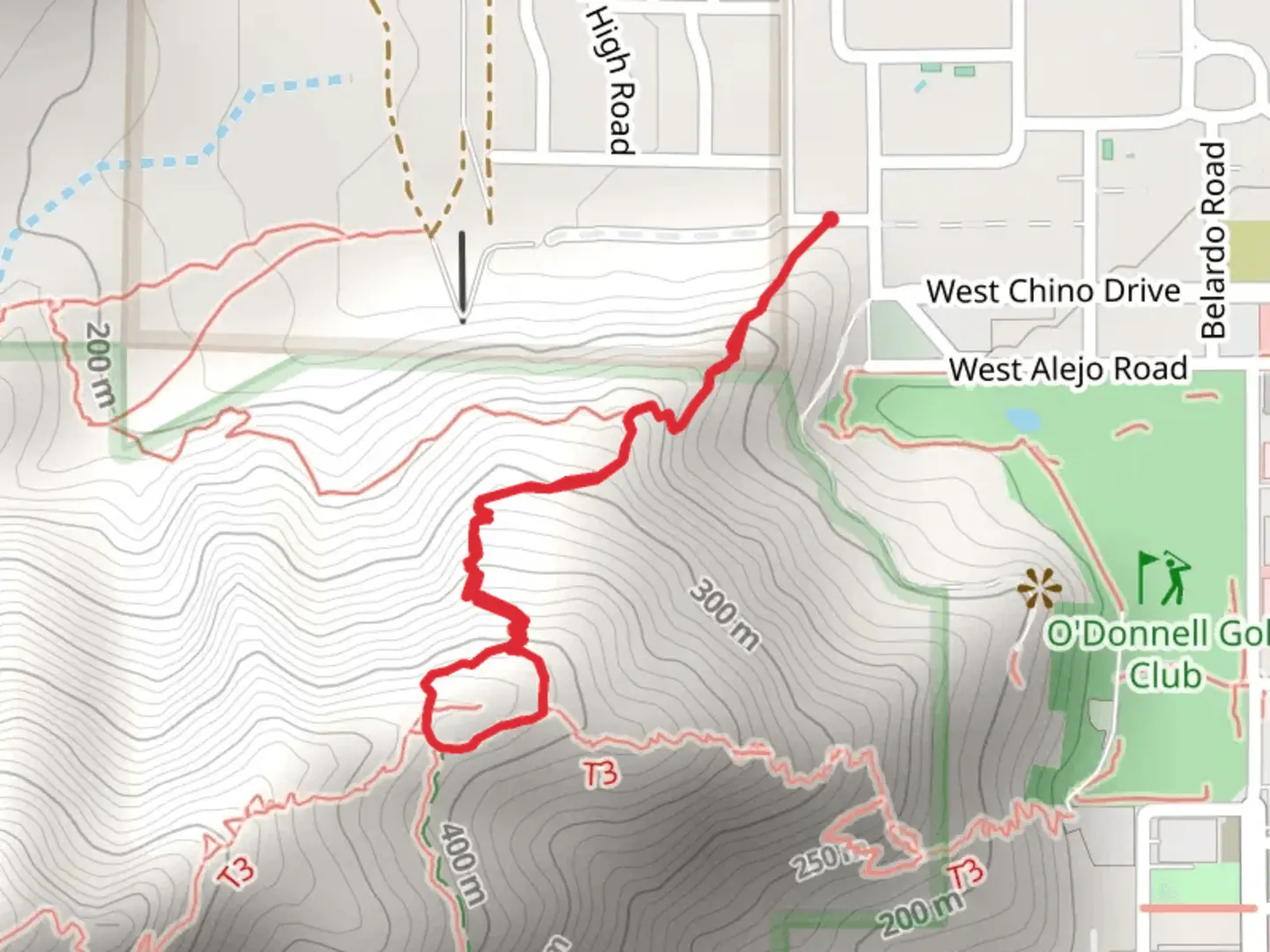 An image depicting the trail North Lykken Trail and its surrounding area.
