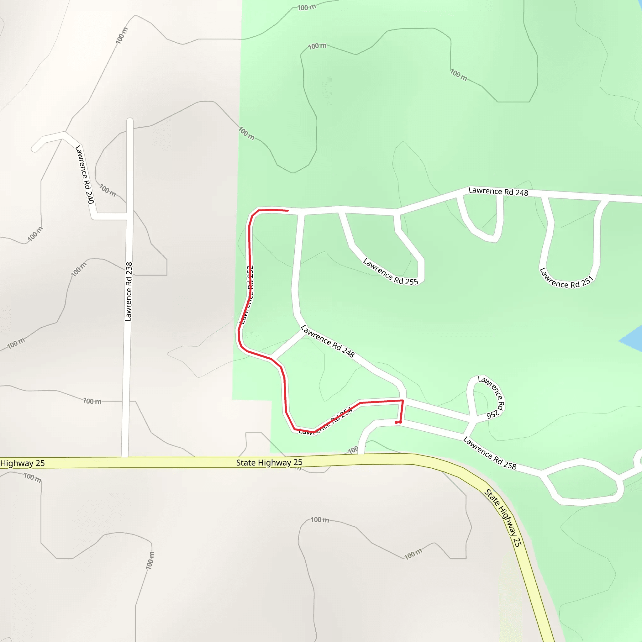 Lawrence Rd 252 mobile static map