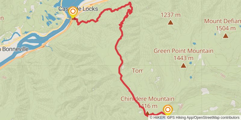 Ultra Pedestrian North Loop stage 157 Map